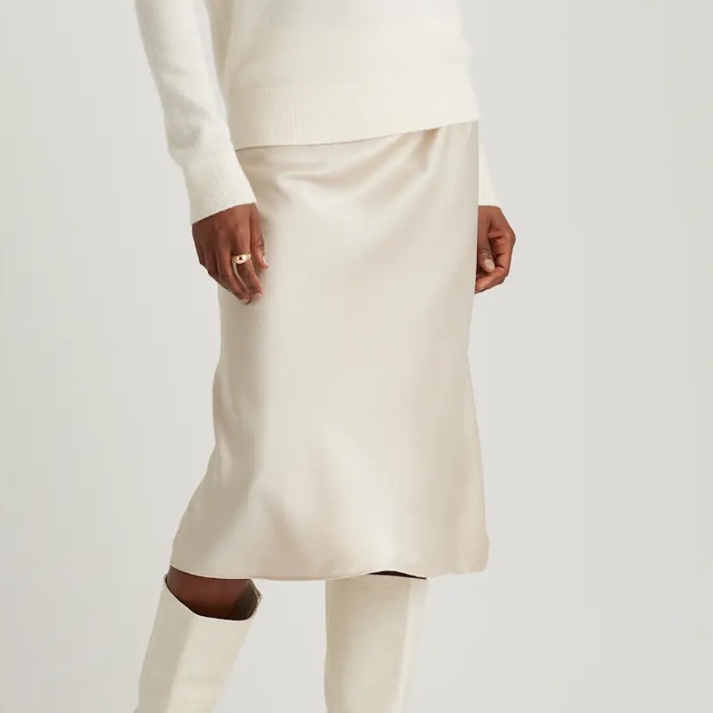 Quince 100% Washable Silk Skirt